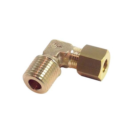 Elbow, Brass, NPT, Comp. 8 mm MPN:0109 08 11
