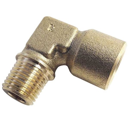 90 Degrees Elbow Brass 90 Degrees Female Elbow, 3/8 in Female BSPP X 3/8 in Male BSPT MPN:0144 17 17