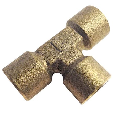 Female Union Tee Brass Union Tee, 3/8 in Female BSPP X 3/8 in Female BSPP MPN:0145 17 17