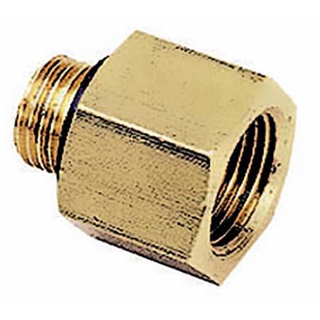Reducing Adapter Brass Expanding Adapter, 1/2 in Female BSPP X 1/4 in Male BSPP MPN:0169 13 21