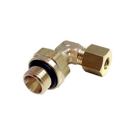 Elbow, Brass, BSPP, Comp. 6 mm MPN:0199 04 10