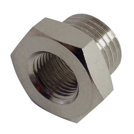 Reducing Adapter Brass Reducing Adapter, 1/8 in Female BSPP X 3/8 in Male BSPP MPN:0905 10 17