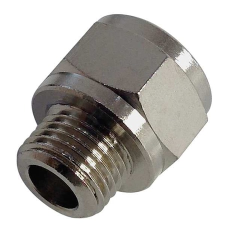 Female x Male Adapter Brass Adapter, 1/2 in Female BSPP X 3/8 in Male BSPP MPN:0906 17 21
