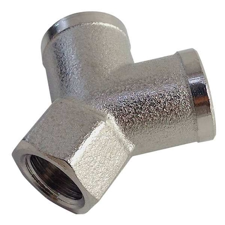 Female Wye Brass Wye Connector, 1/2 in Female BSPP X 1/2 in Female BSPP MPN:0910 00 21