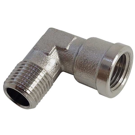 90 Degrees Street Elbow Brass 90 Degrees Street Elbow, 3/8 in Female BSPP X 3/8 in Male BSPT MPN:0913 00 17