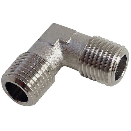 90 Degrees Elbow Brass 90 Degrees Elbow, 1/8 in Male BSPT X 1/8 in Male BSPT MPN:0914 00 10