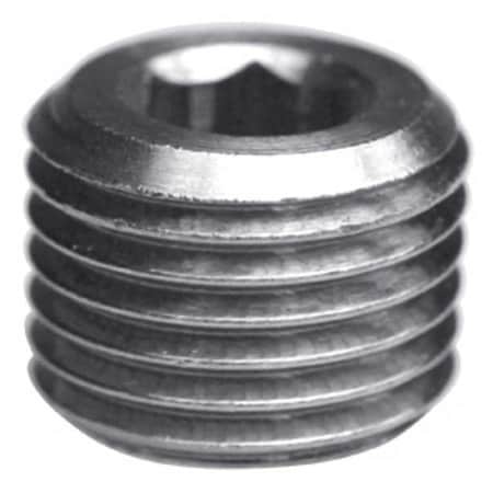 Brass Internal Hex Head Plug, Male BSPT MPN:0936 00 21
