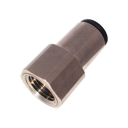 Fractional Push-to-Connect Fitting, Nylon, Black MPN:3014 04 20
