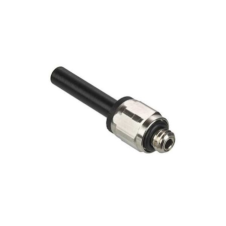 Fractional Push-to-Connect Fitting, Nylon, Black MPN:3131 04 20