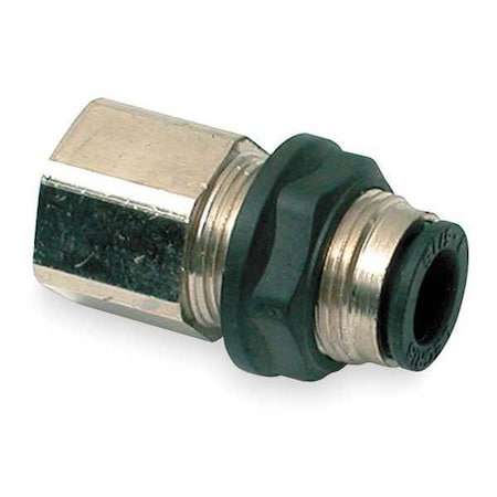 Push-Fit Adapter Fitting, 16mm Tube Size, Brass, Silver MPN:3136 16 21