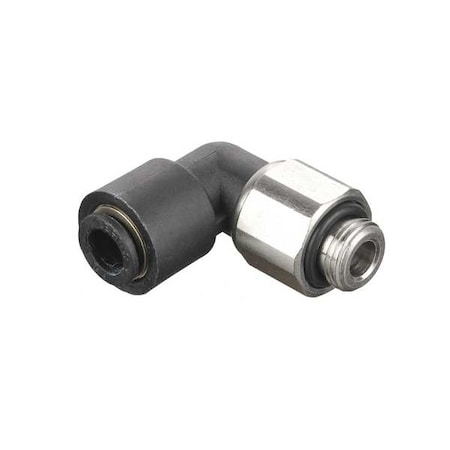 Metric Push-to-Connect Fitting, Polymer, Black MPN:3189 12 13