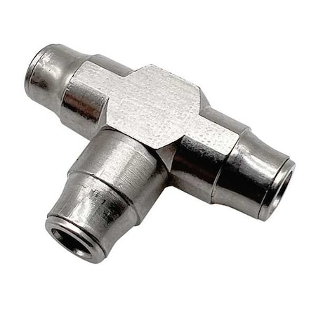 Metric Push-to-Connect Fitting, Brass, Silver MPN:3204 03 00