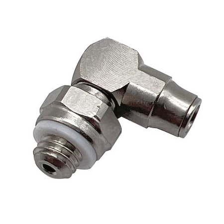 Metric Push-to-Connect Fitting, Brass, Silver MPN:3299 03 19