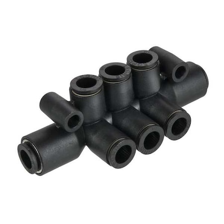 Manifold, Push-Fit, 10 mm, 6 mm, 6 mm MPN:3306 10 06
