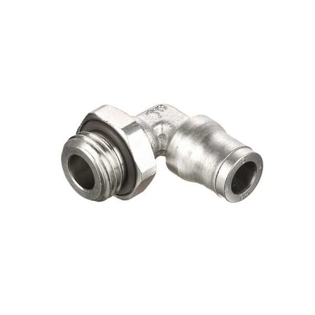 Elbow, Brass, BSPP3/8mm, Push-Fit12mm MPN:3699 12 17