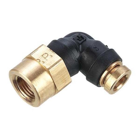 Swivel Elbow, Brass, Black MPN:370PTCR-8-8