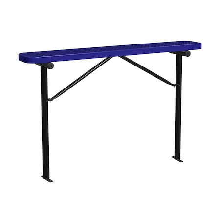 Bench w/o Back, Ingroud Mount, 6ft., Navy MPN:B6XPIG-NAVY