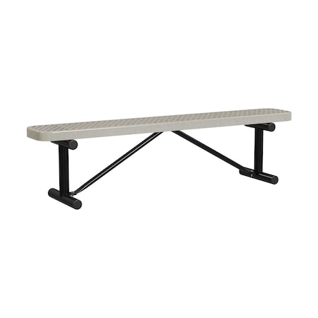 Portable, Bench w/o Back, 6ft., Sandstone MPN:B6XPP-SANDSTONE