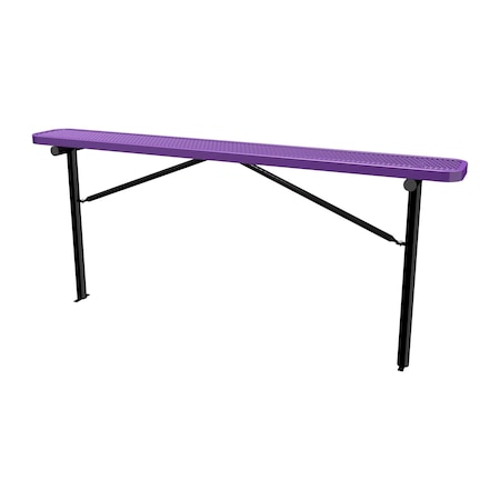 Bench w/o Back, Ingroud Mount, 8ft., Purple MPN:B8XPIG-PURPLE