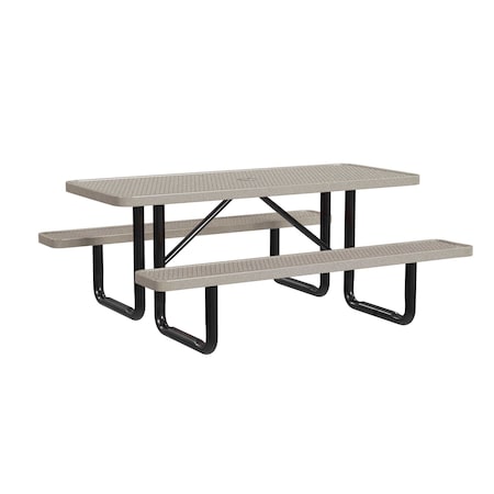 Portable Picnic Table, Sandstone, 6 ft L MPN:T6XPP-SANDSTONE