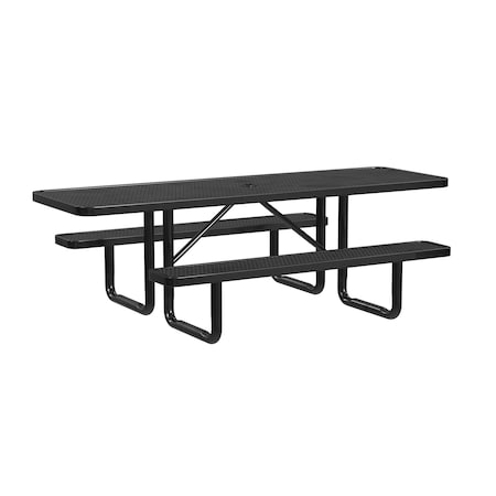 Picninc Expanded Table, 8 Ft, Black MPN:T8XPP-ADA-BLACK