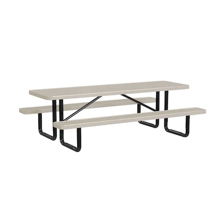 Portable Picnic Table, Sandstone, 8 ft L MPN:T8XPP-SANDSTONE