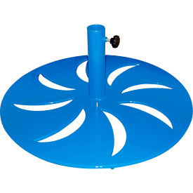 Leisure Craft™ Round Freestanding Umbrella Base 25 lb. Blue UMB-BLUE