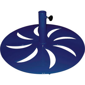 Leisure Craft™ Round Freestanding Umbrella Base 25 lb. Navy UMB-NAVY