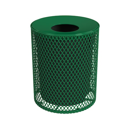 Outdoor Receptacle, 32 Gal, Green MPN:32EXPLNSML-GREEN