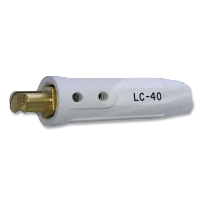 LC-40 Male Connector - White MPN:05559