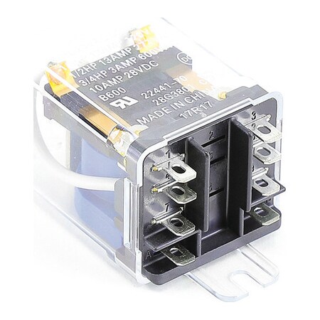 Relay, 24V DPDT MPN:28G38