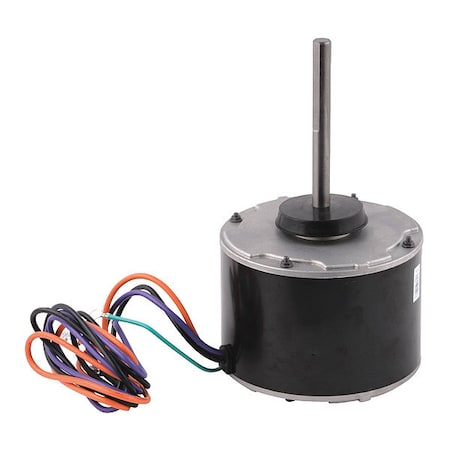 Motor, 208 to 230V, 1/6 HP, 825 rpm, PSC, 208/230V AC, 1 Phase, 1/6 MPN:65G60