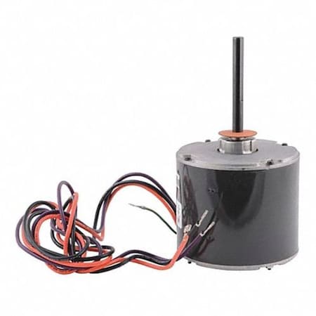 Motor, 1.4 HP, 208/230V, 1-Phase, 825 rpm, PSC, 208/230V AC, Single, 1-2/5 MPN:72H36