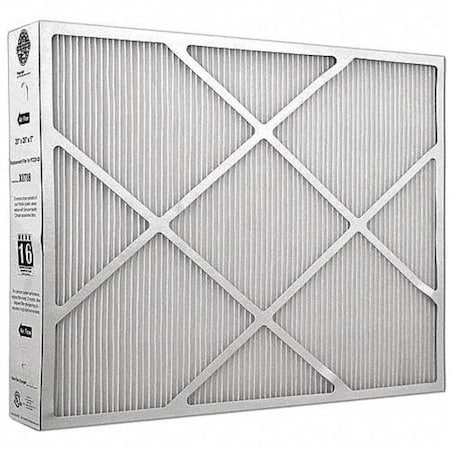 PleatedAirFilter, 20inX26inX5in, MERV16 MPN:X8788