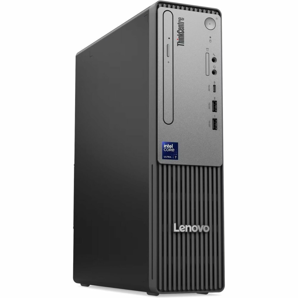 Lenovo ThinkCentre neo 50s Gen 6 13DQ001GUS Desktop Computer, Intel Core Ultra 5 225, PCI Express NVMe 4.0 x4 SSD, Win 11 Pro, Raven Black MPN:13DQ001GUS