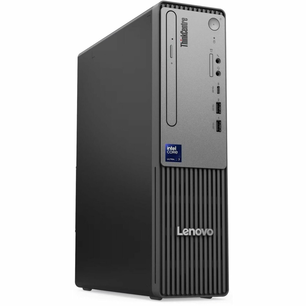 Lenovo ThinkCentre neo 50s Gen 6 13DQ001JUS Desktop Computer, Intel Core Ultra 7 265, PCI Express NVMe 4.0 x4 SSD, Win Pro 11, Raven Black MPN:13DQ001JUS