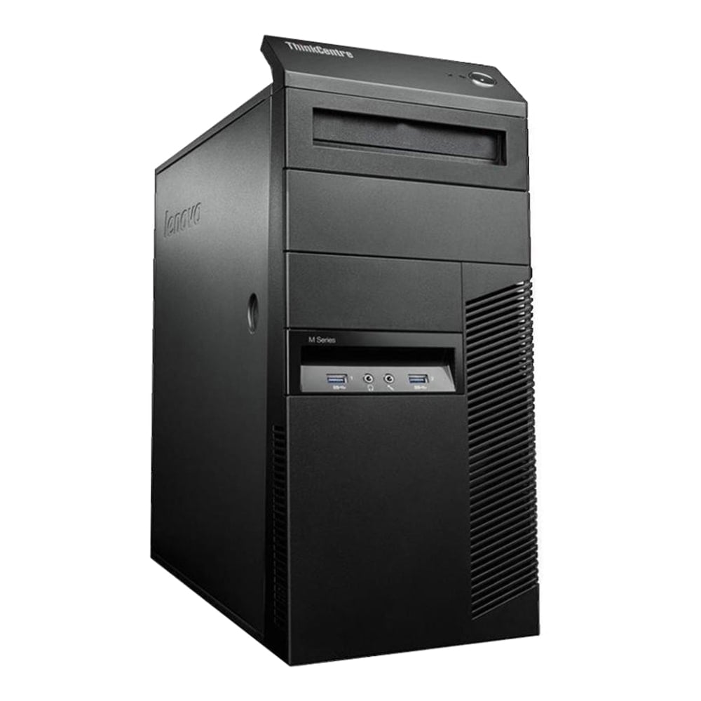Lenovo ThinkCentre M93 Tower Refurbished Desktop PC, Intel Core i3, 8GB Memory, 500GB Hard Drive, Windows 10, RF610492 MPN:RF610492