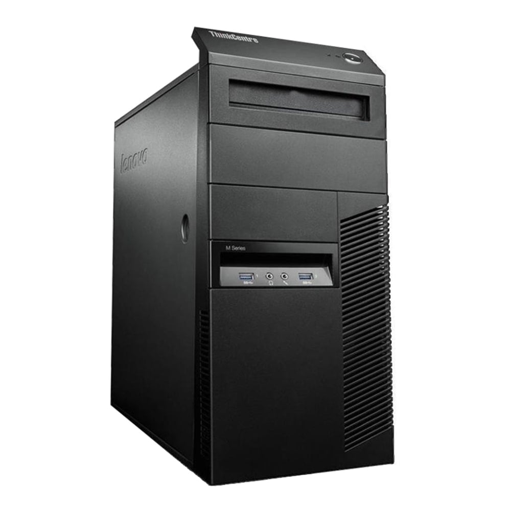 Lenovo ThinkCentre M93 Tower Refurbished Desktop PC, Intel Core i7, 8GB Memory, 240GB Solid State Drive, Windows 10, RF610504 MPN:RF610504