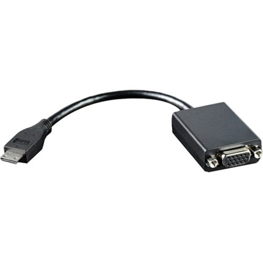 Lenovo ThinkPad Mini-HDMI to VGA Adapter - 7.87in HDMI/VGA Video Cable - 4X90F33442 MPN:4X90F33442