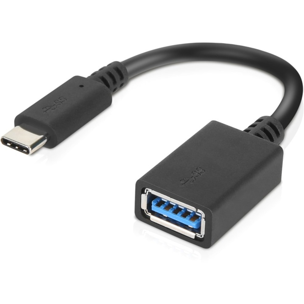 Lenovo USB-C to USB-A Adapter - 5.51in USB Data Transfer Cable - First End: 1x USB 3.0 Type A - Female - 4X90Q59481 MPN:4X90Q59481