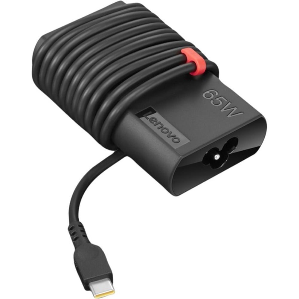Lenovo ThinkPad 65W Slim AC Adapter (USB Type-C) - 65 W - 120 V AC, 230 V AC Input - 5 V DC Output MPN:4X20V24674