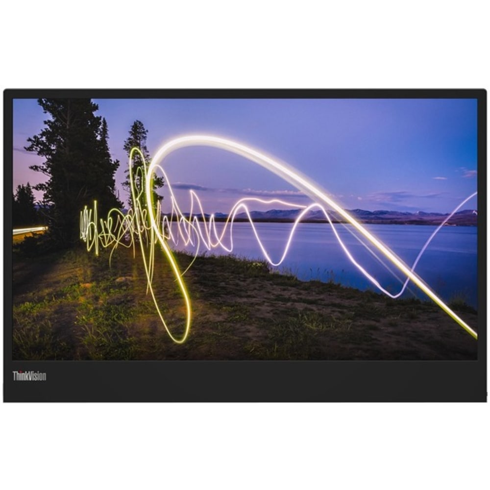 Lenovo ThinkVision M15 16in Class Full HD LED Monitor - 16:9 - Raven Black - 15.6in Viewable - In-plane Switching (IPS) Technology - 62CAUAR1US MPN:62CAUAR1US