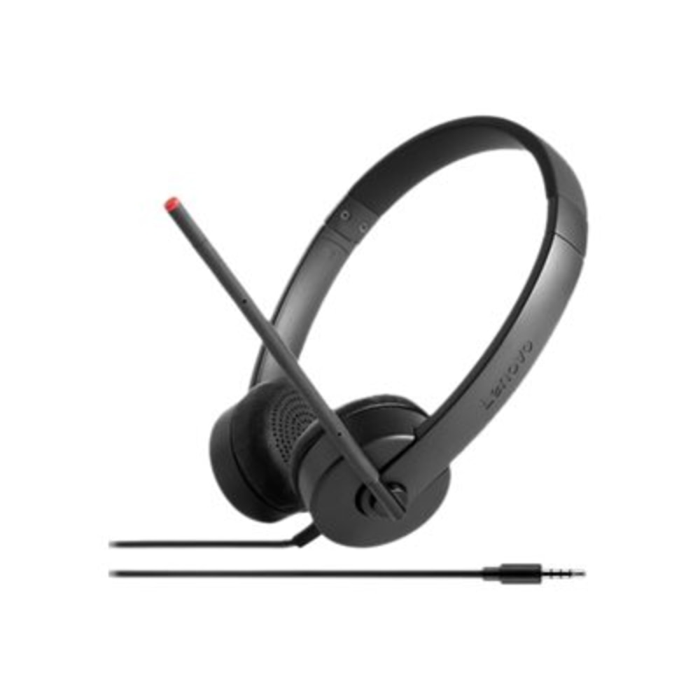 Lenovo Essential Stereo Analog Headset - Lenovo Essential Stereo Analog Headset MPN:4XD0K25030