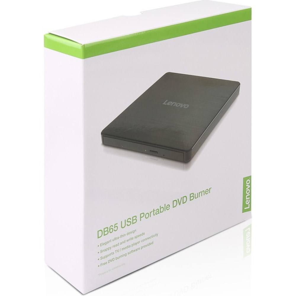 Lenovo DVD-Writer - Retail Pack - DVD±R/±RW Support - Slimline MPN:888015471