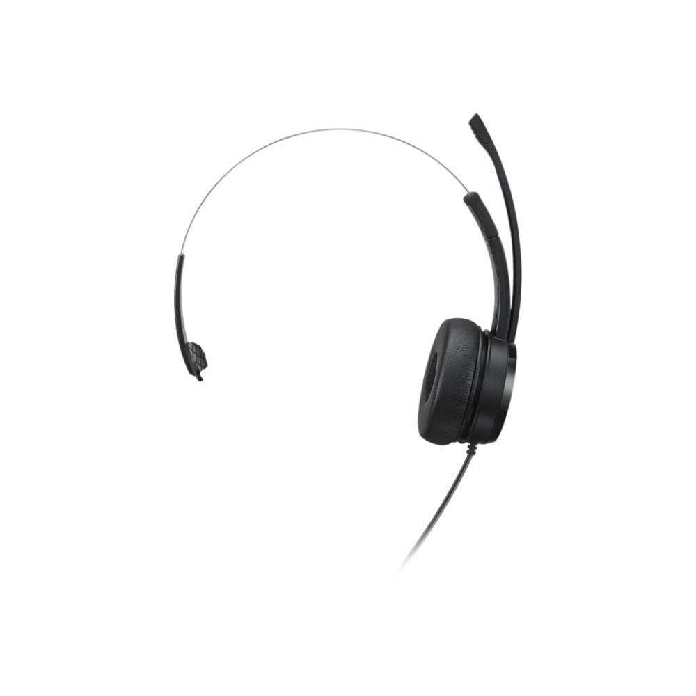 Lenovo 100 Mono USB Headset - Mono - USB Type A - Wired - 32 Ohm - 20 Hz to 20 kHz - Over-the-head - Monaural - 4XD1B61617 MPN:4XD1B61617