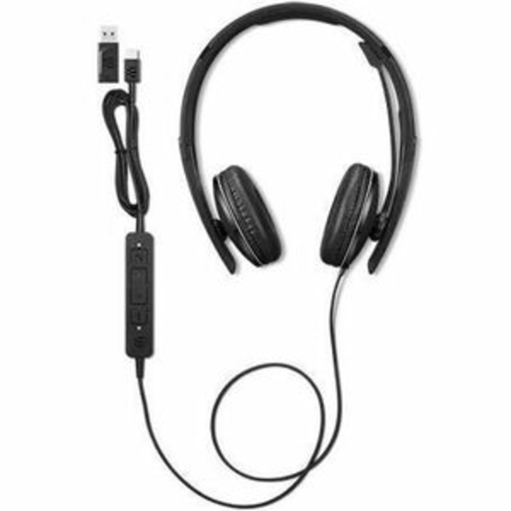 Lenovo Wired ANC Headset Gen 2 (UC) - Microsoft Teams Certification - Stereo - USB Type C - Wired - 2.2 Kilo Ohm - 4XD1M39029 MPN:4XD1M39029