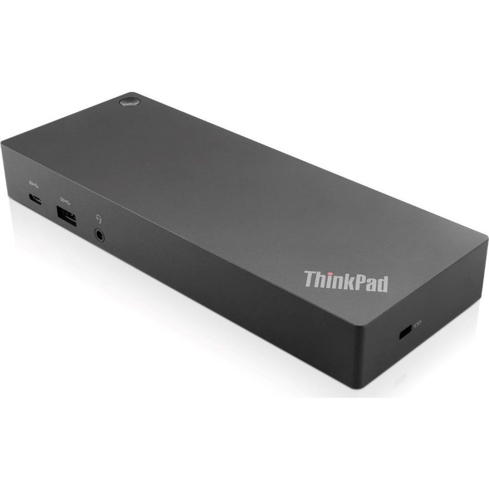 Lenovo ThinkPad Hybrid USB-C with USB-A Dock - Docking station - USB-C - 2 x HDMI, 2 x DP - GigE - 135 Watt MPN:40AF0135US