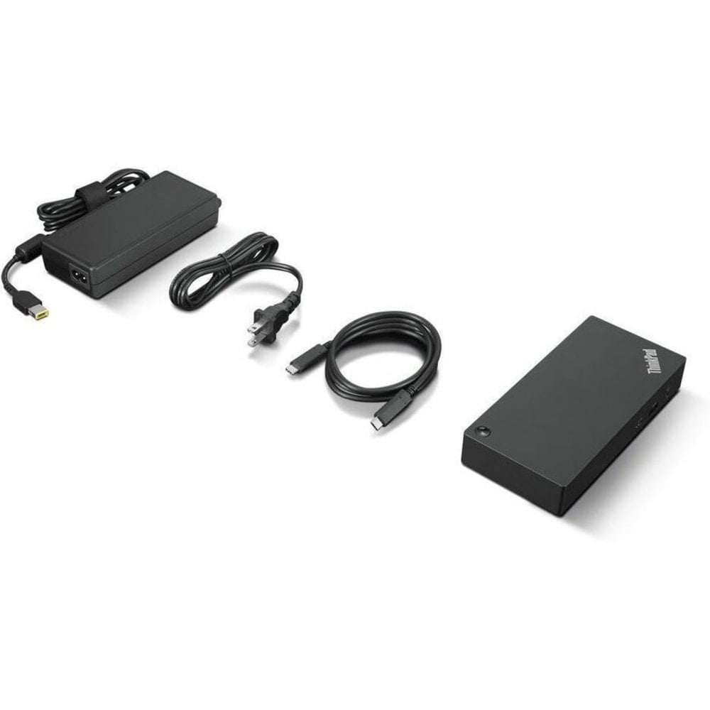 Lenovo ThinkPad Docking Station - for Notebook/Desktop PC/Monitor - Charging Capability - 135 W - USB Type C - 40AY0135US MPN:40AY0135US