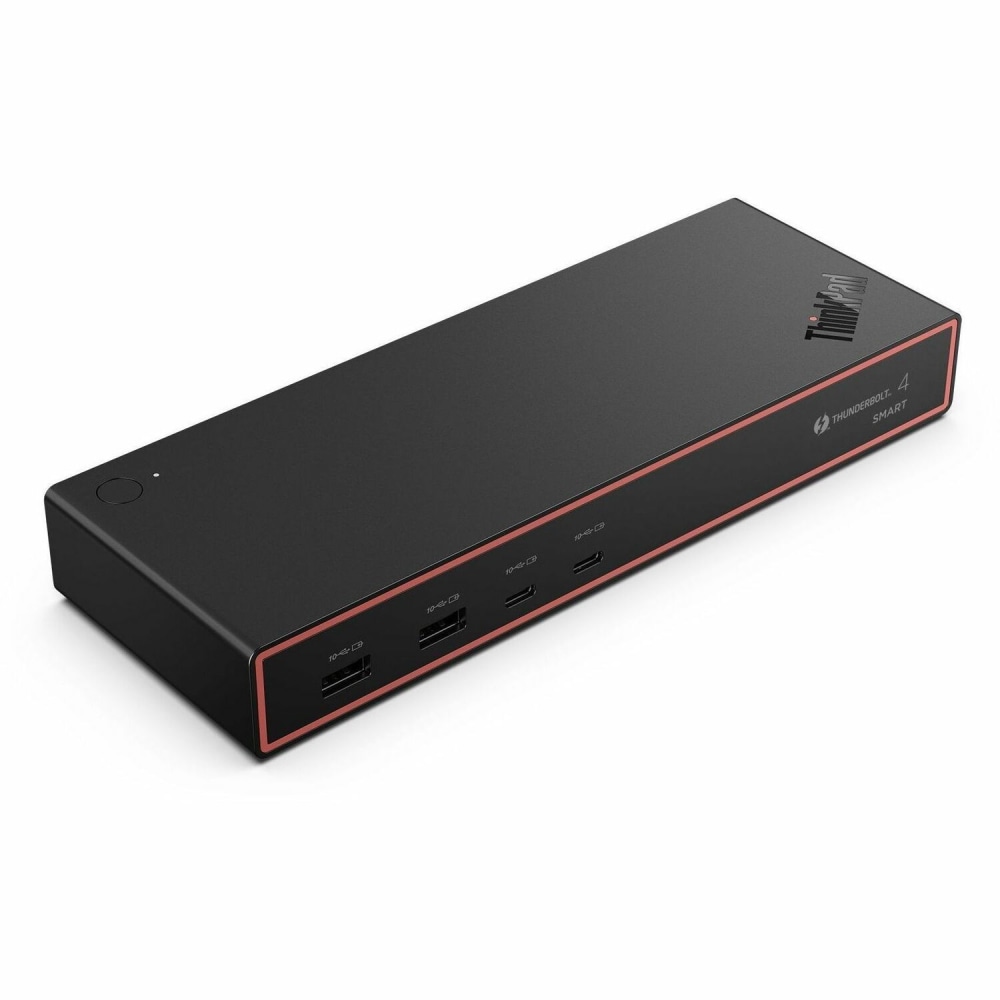 Lenovo ThinkPad Thunderbolt 4 Smart Dock Gen2 7500, For Notebook, Display Screen, Monitor MPN:40BE0135US
