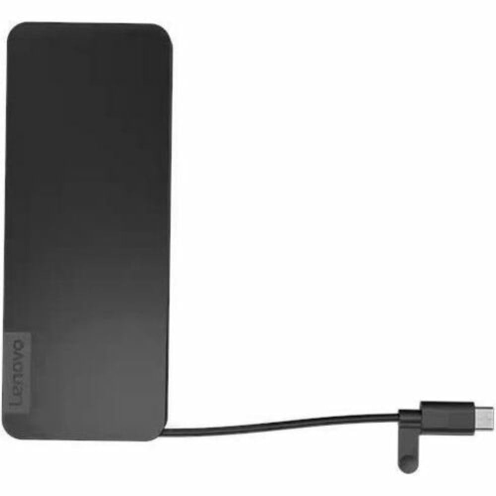 Lenovo USB-C Slim Travel Dock - for Notebook/Monitor - Charging Capability - Memory Card Reader - SD - 4X11N40213 MPN:4X11N40213